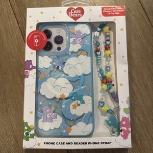 Care Bears Skinnydip Retro Phone Case Beaded Strap iPhone 13  Pro Max/14 Pro Max